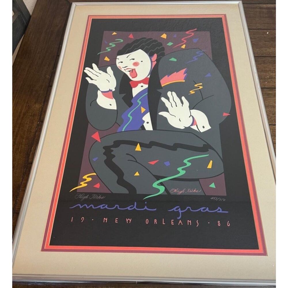 Mardi Gras 1986: A ProCreations Poster New Orleans Mardi Gras